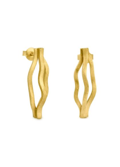Brinco Curvas Dourado
